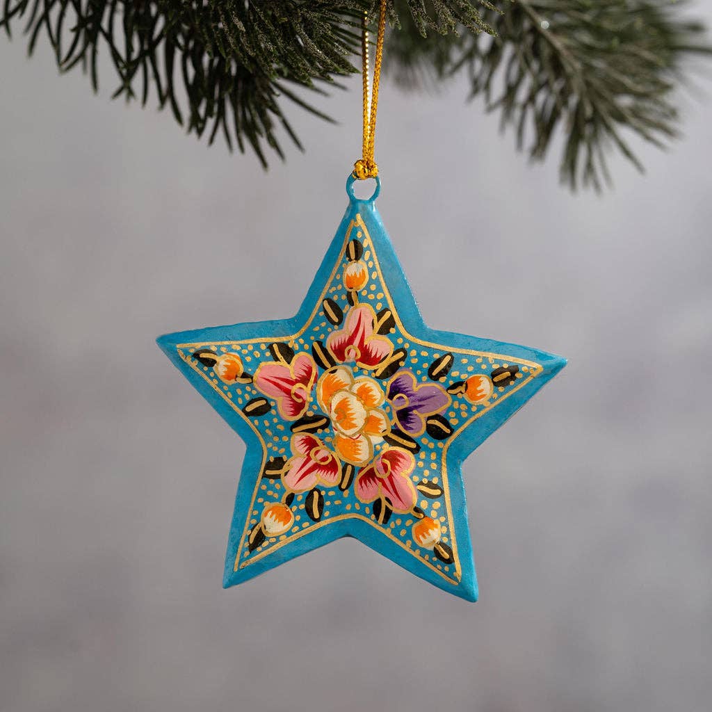 Blue Ternion Mini Star Hanging Ornament