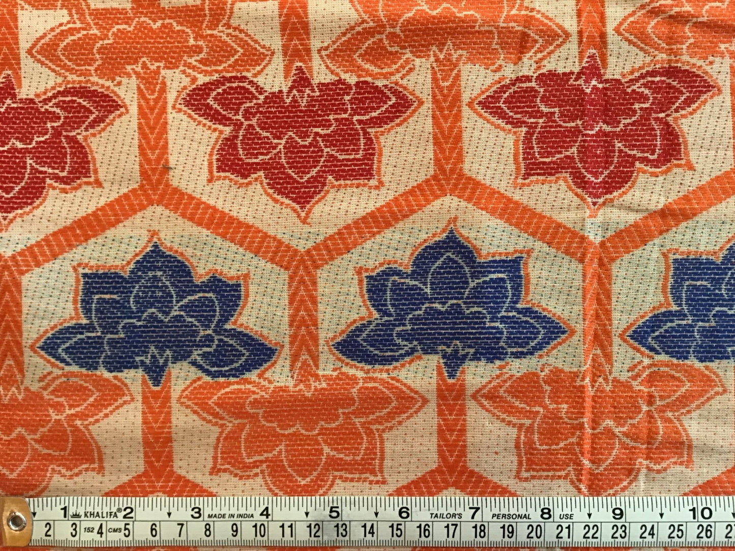 Autumn falls Handloom Fabric - Violet Elizabeth - Haberdashery