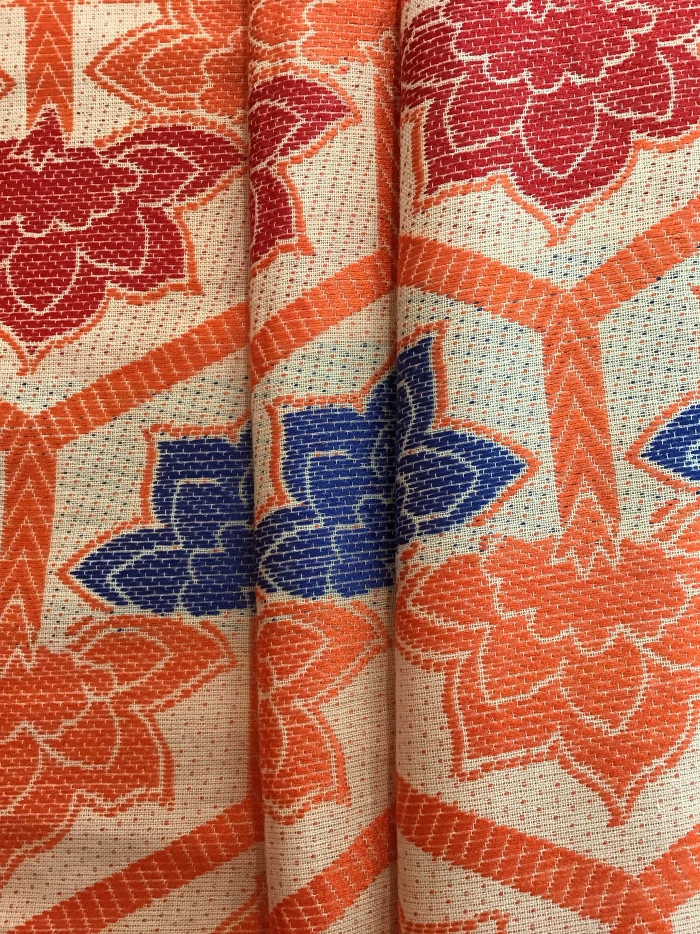 Autumn falls Handloom Fabric - Violet Elizabeth - Haberdashery