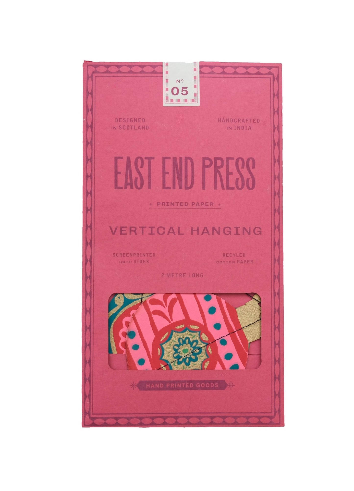 Baubles Vertical Wall Hanging - Violet Elizabeth -