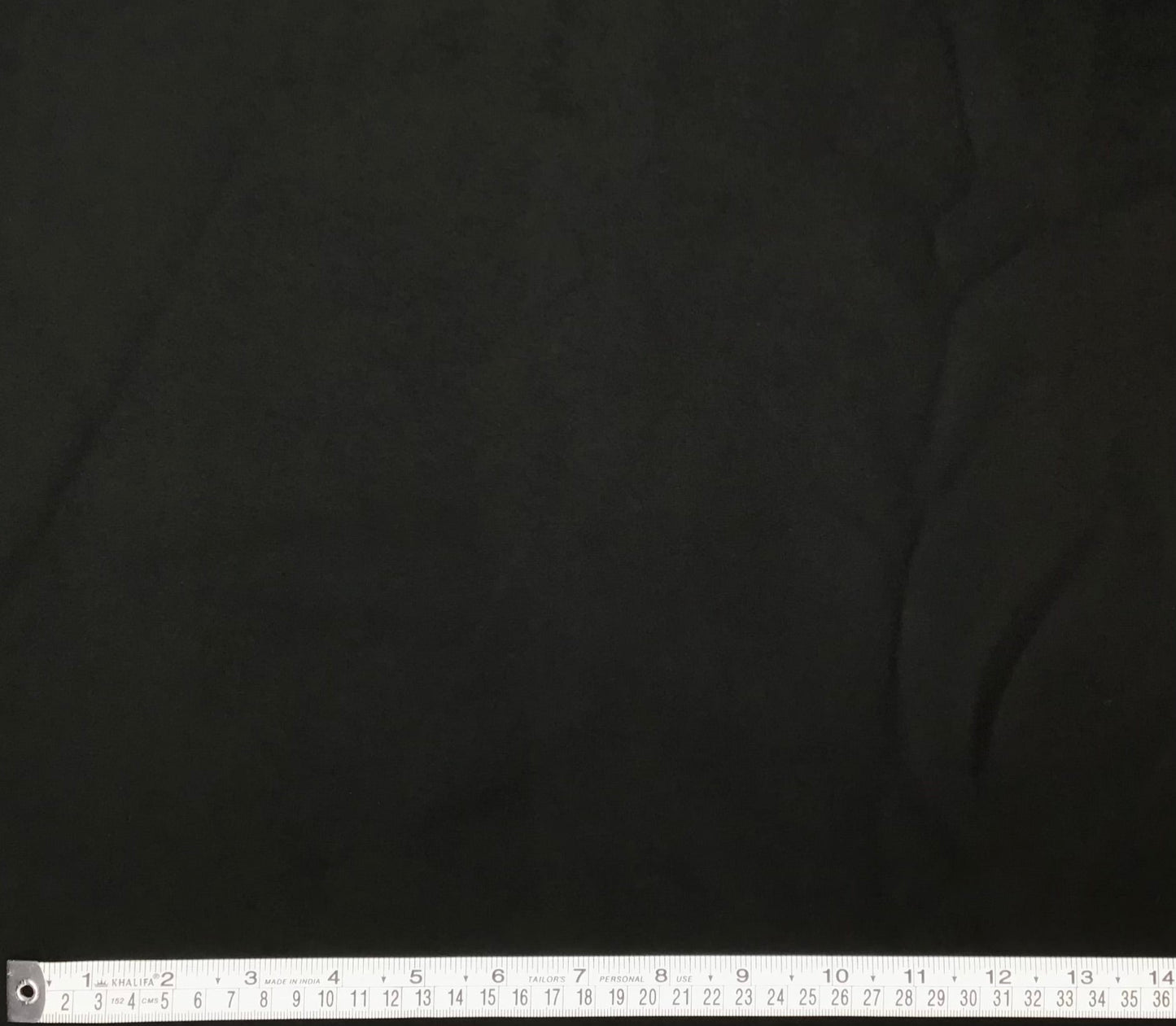 Black Recycled polyester & wool coating - Violet Elizabeth - Haberdashery