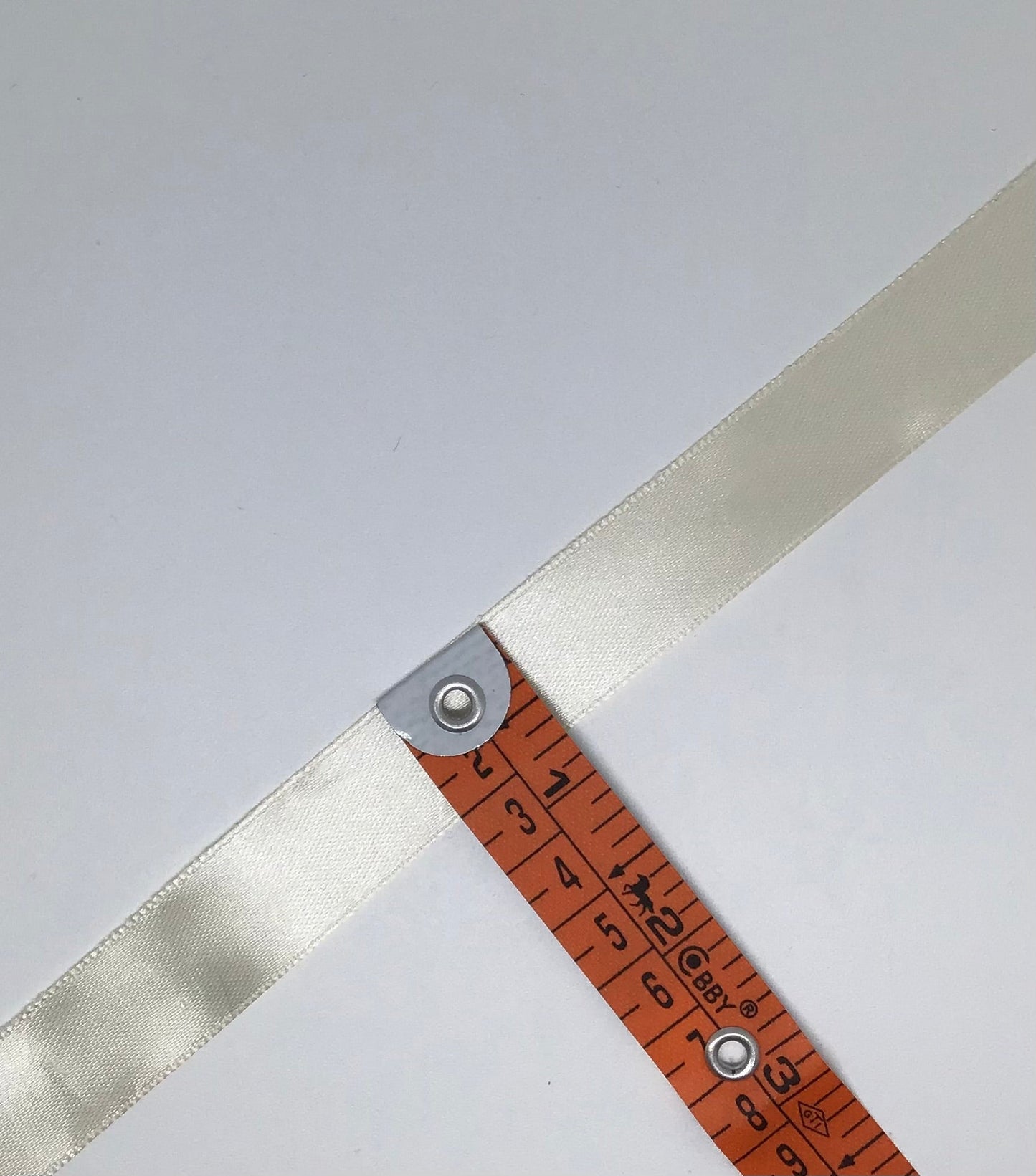 Bridal White ribbon. 15m reel - Violet Elizabeth - Haberdashery