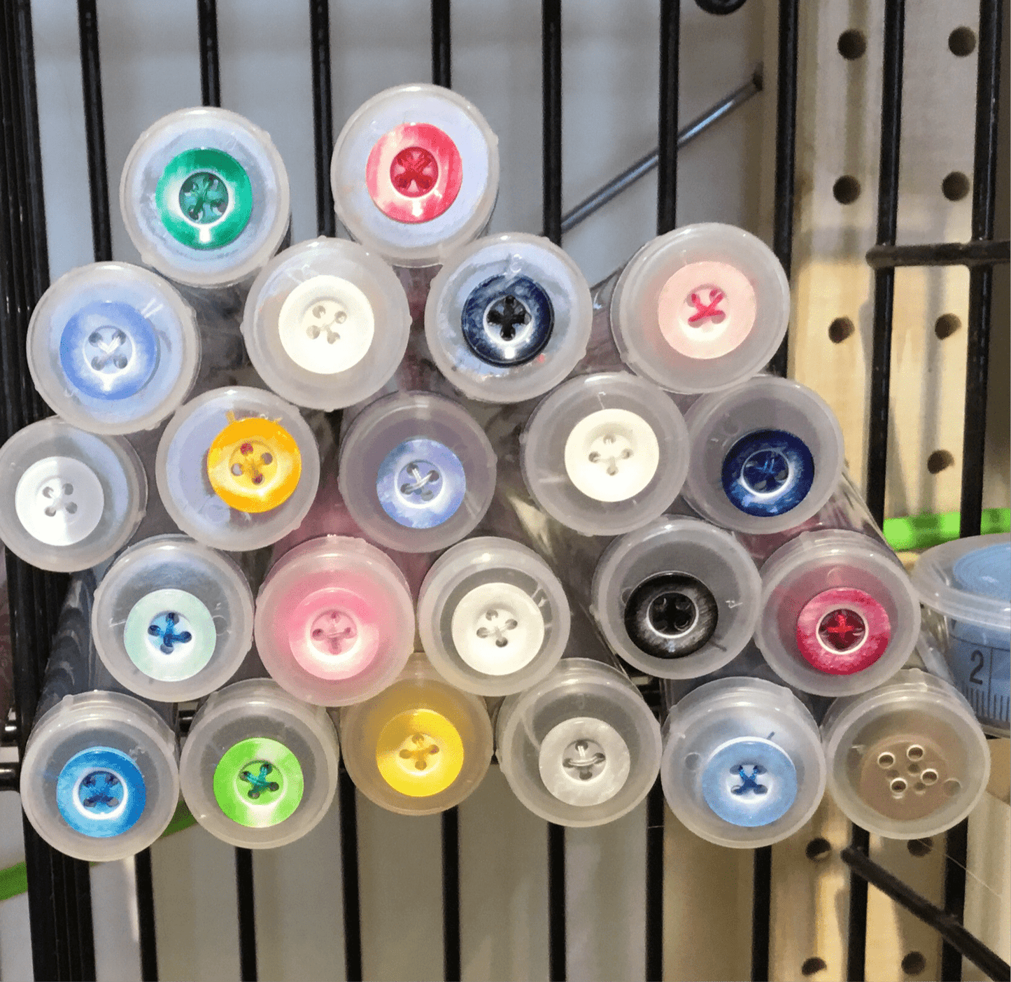 Buttons 10mm fancy - Violet Elizabeth - Haberdashery