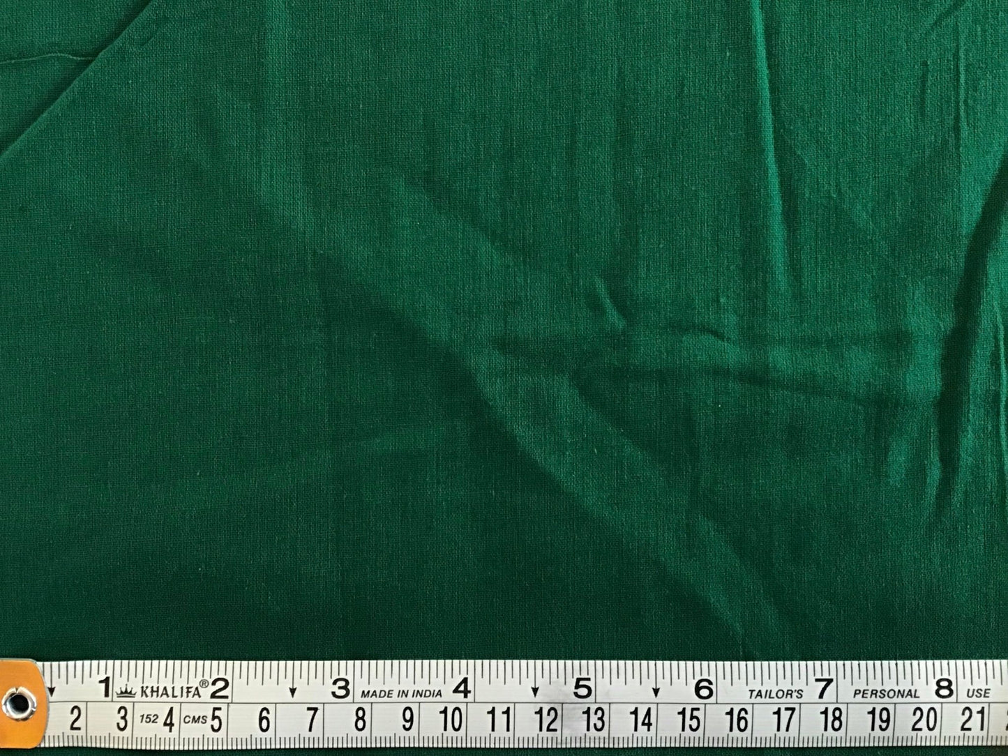 Forest Green Plain coloured Fabric 100% Cotton - Violet Elizabeth - Haberdashery