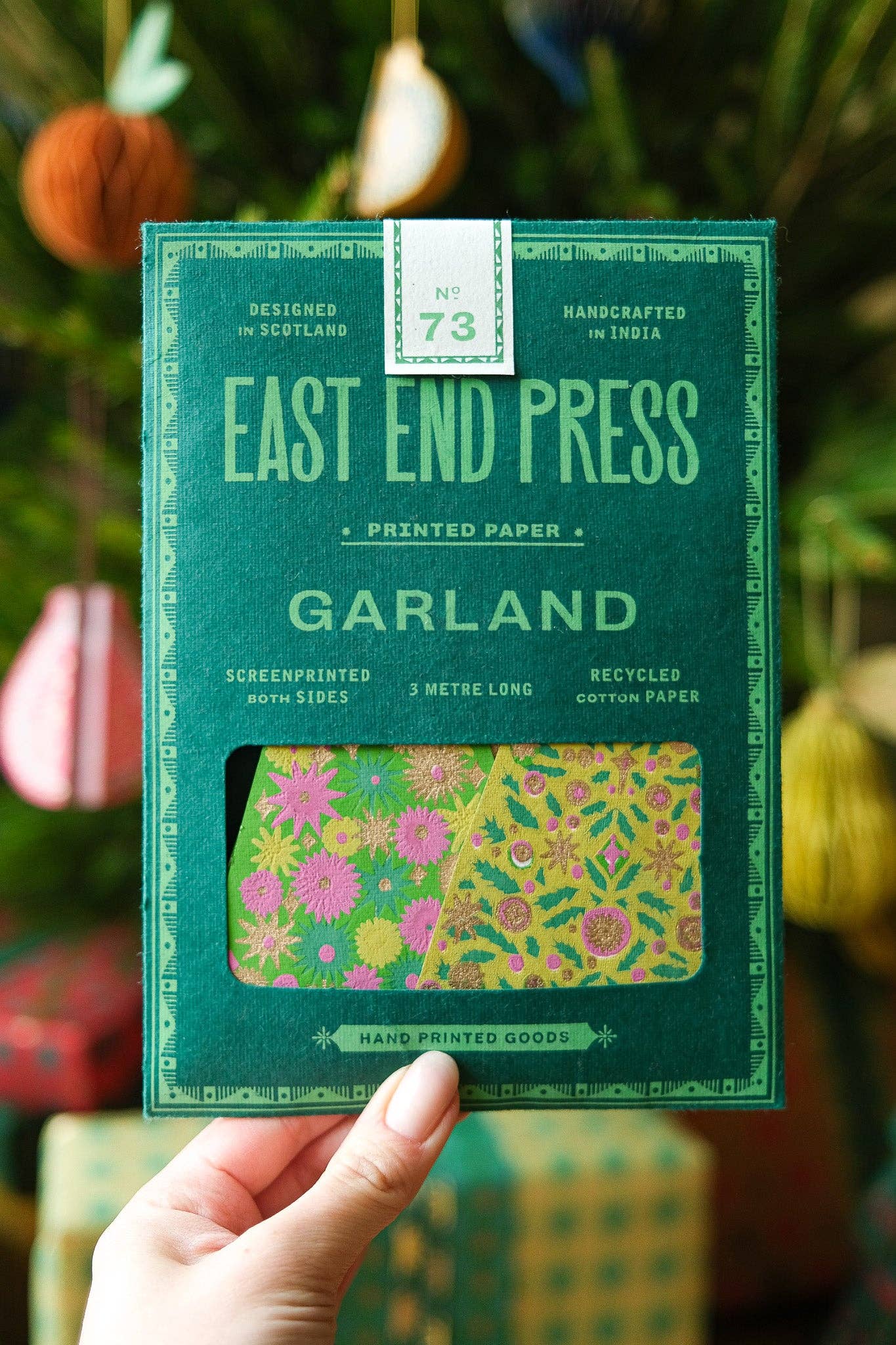 Midcentury Trees Sewn Garland - Violet Elizabeth -