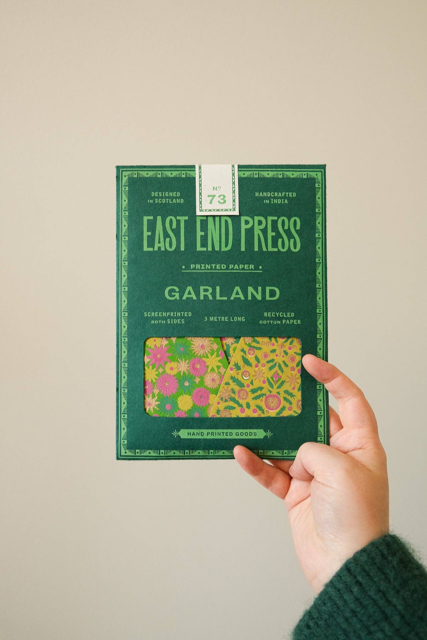 Midcentury Trees Sewn Garland - Violet Elizabeth -