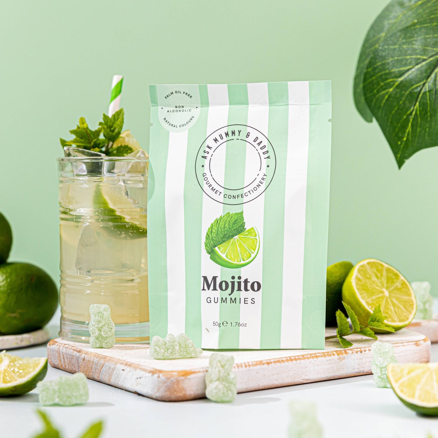 Mojito Gummies 50g Pouch - Violet Elizabeth -