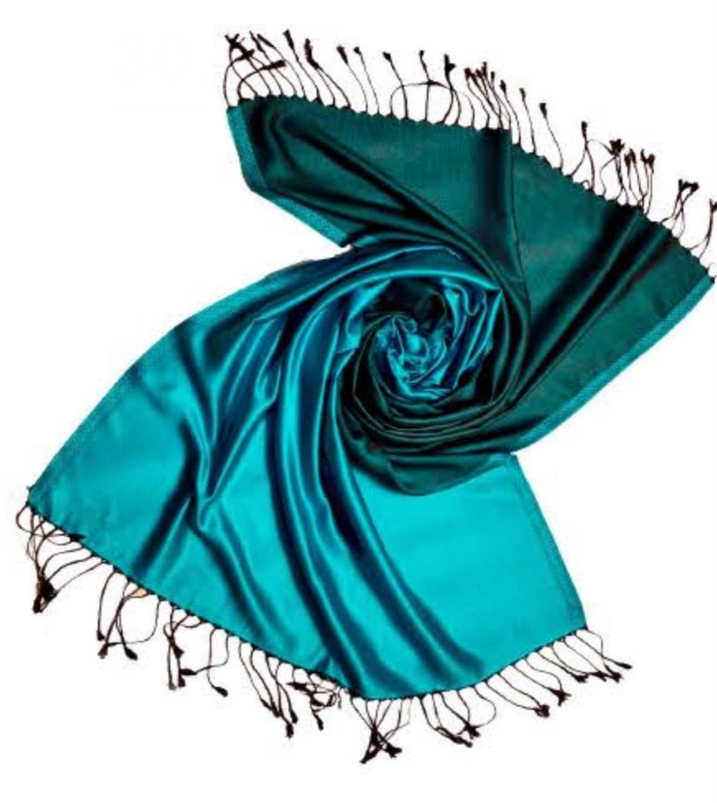 Mulberry Silk Hand Woven Scarf 30 - Violet Elizabeth - Apparel & Accessories