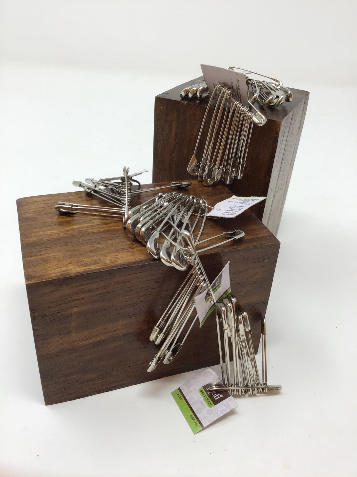 Safety Pins - Steel - Violet Elizabeth - Haberdashery