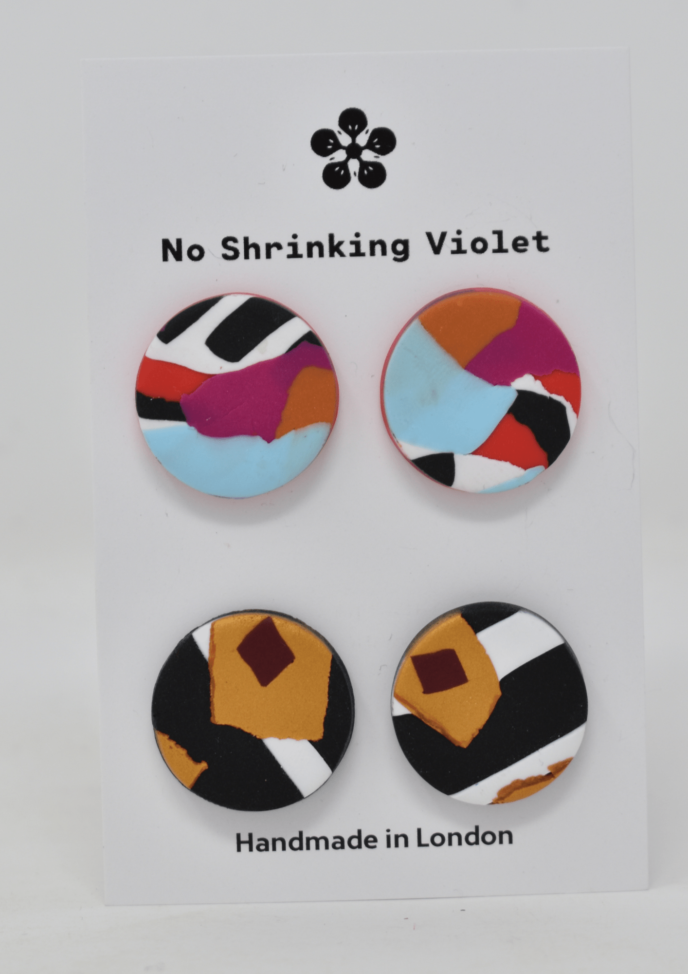 Cruella Deco Stud - Violet Elizabeth - Jewellery