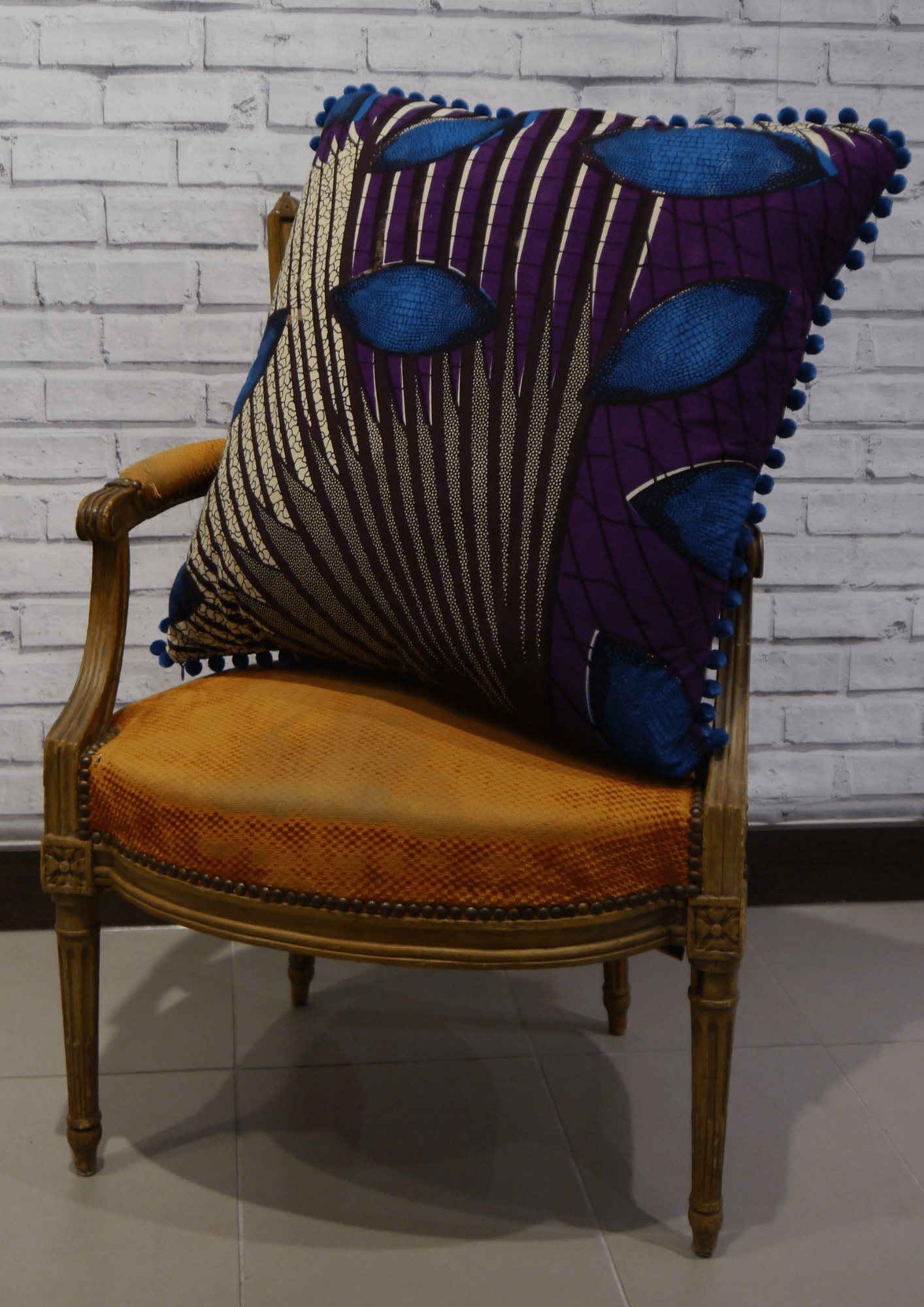 Purple Blue and Brown - Violet Elizabeth -