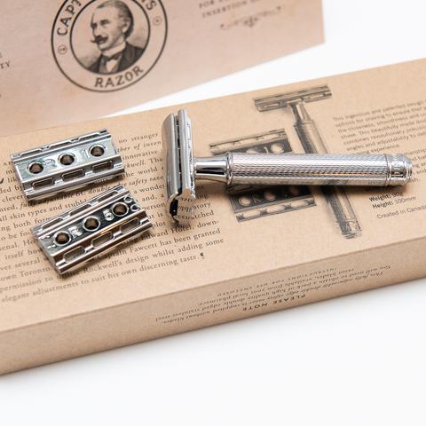 Rockwell Double Edged Safety Razor - Violet Elizabeth -