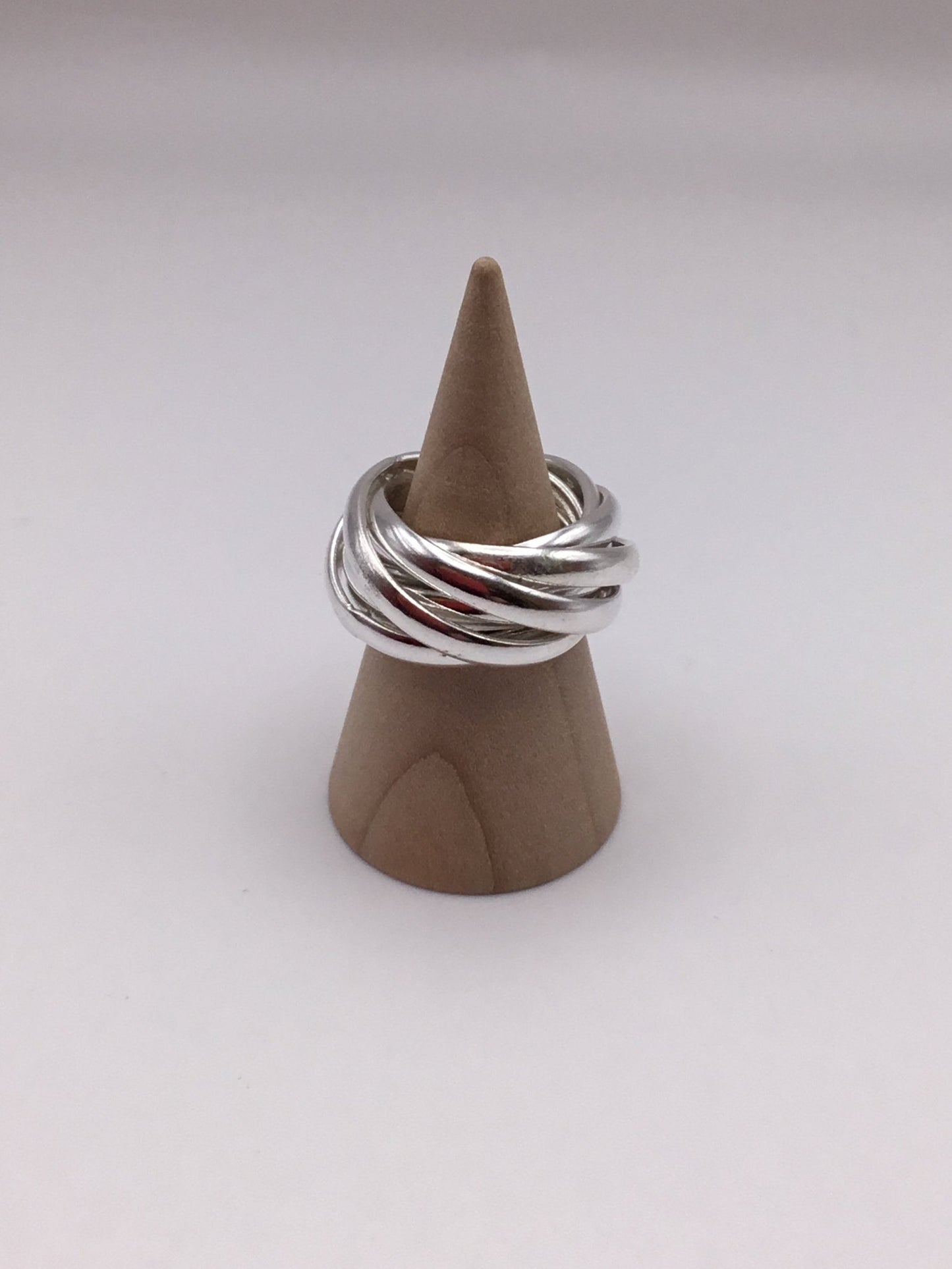 Septuplet Brass Ring - Violet Elizabeth - Jewellery