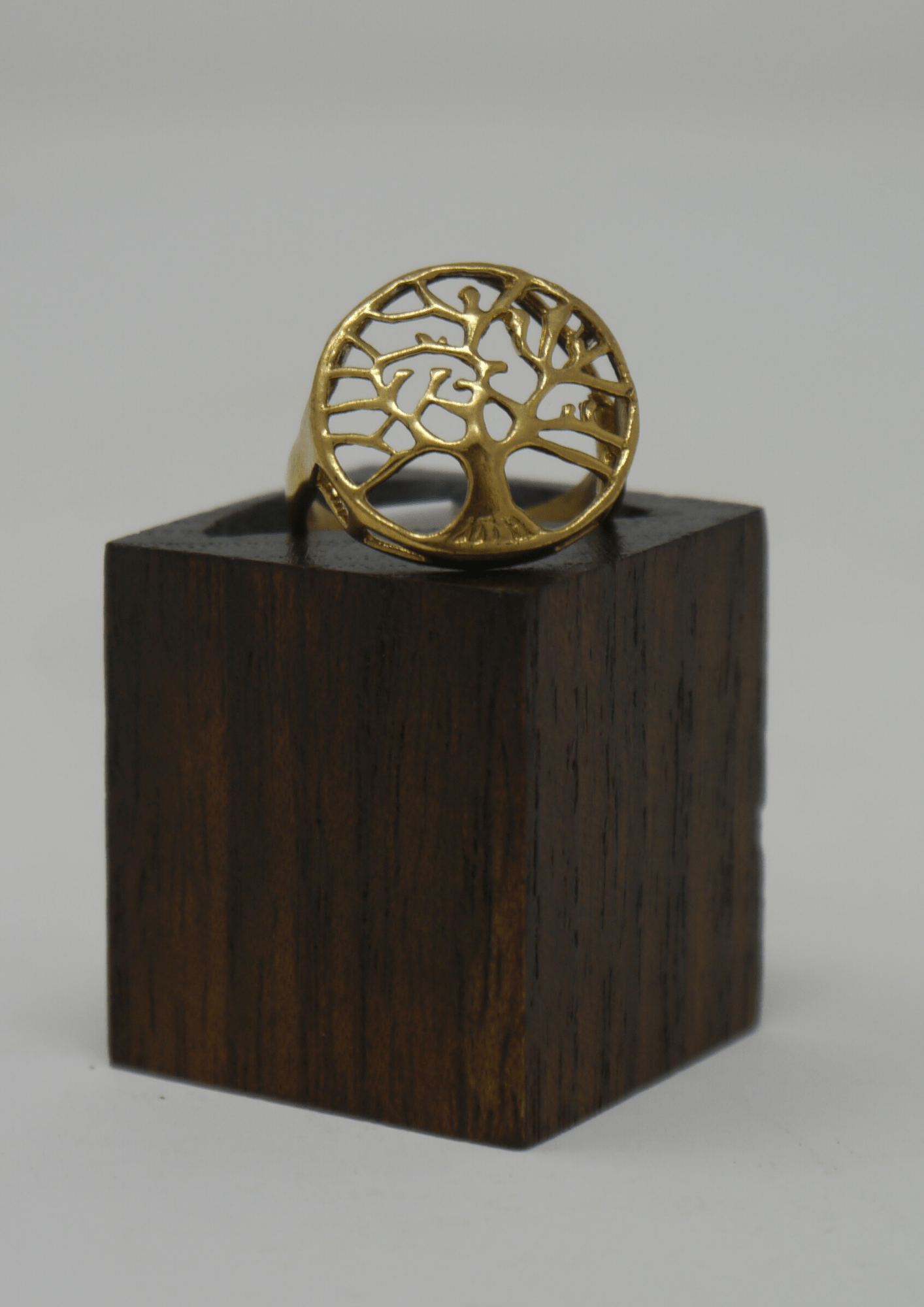 Tree of life brass ring - Violet Elizabeth - Jewellery