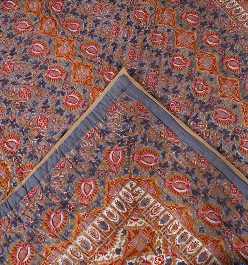 Block Printed Quilts