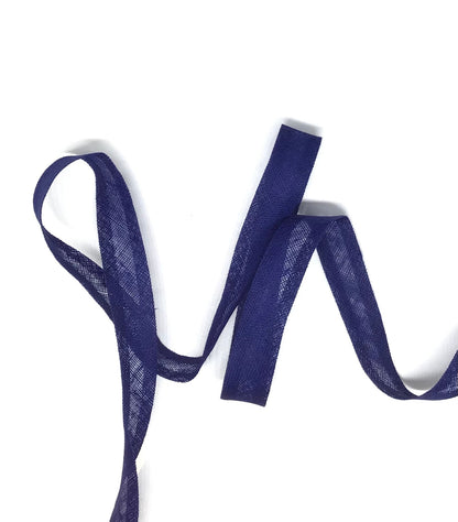 10mm 100%cotton bias binding - Violet Elizabeth - Haberdashery