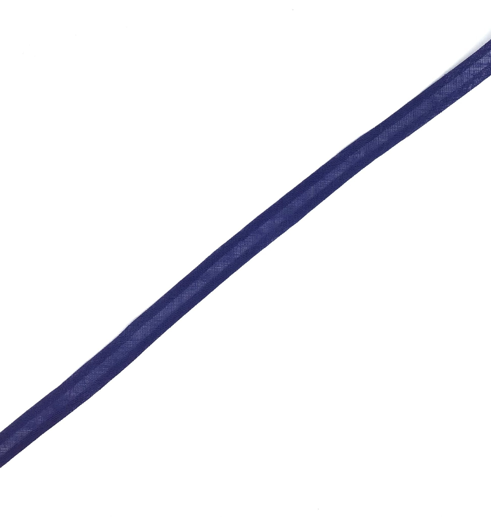 10mm 100%cotton bias binding - Violet Elizabeth - Haberdashery