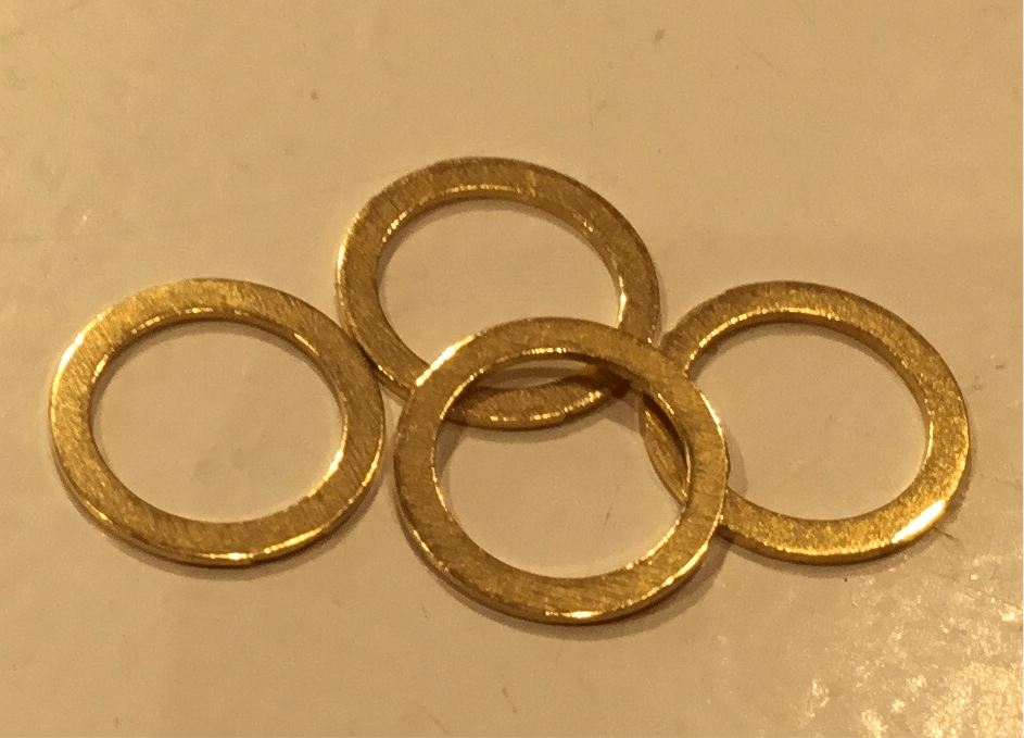 10mm ring - Violet Elizabeth - Haberdashery