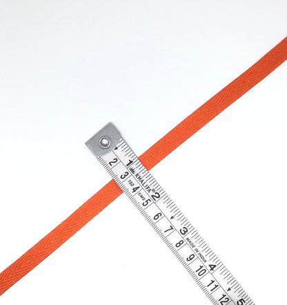 10mm Tangerine tape - Violet Elizabeth - Haberdashery