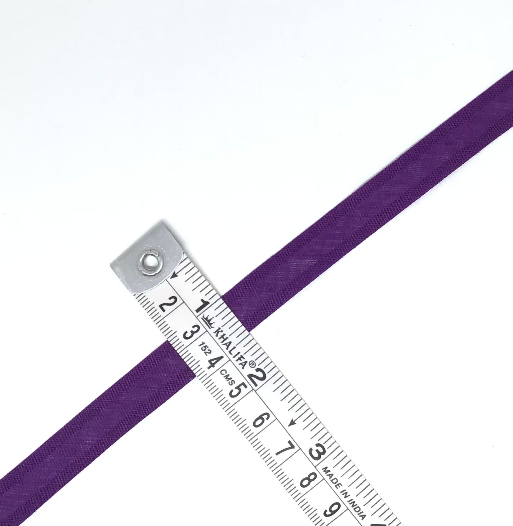12mm bias binding - Violet Elizabeth - Haberdashery