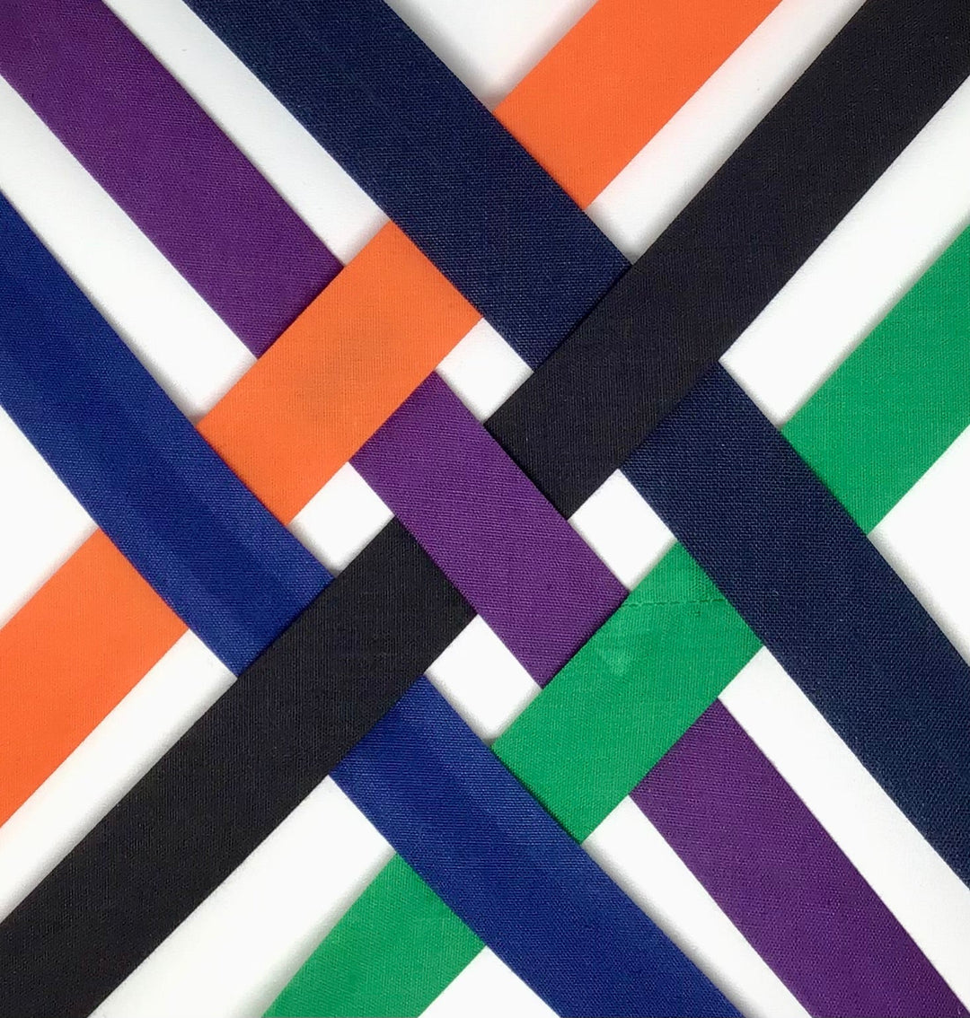 16mm bias binding - Violet Elizabeth - Haberdashery