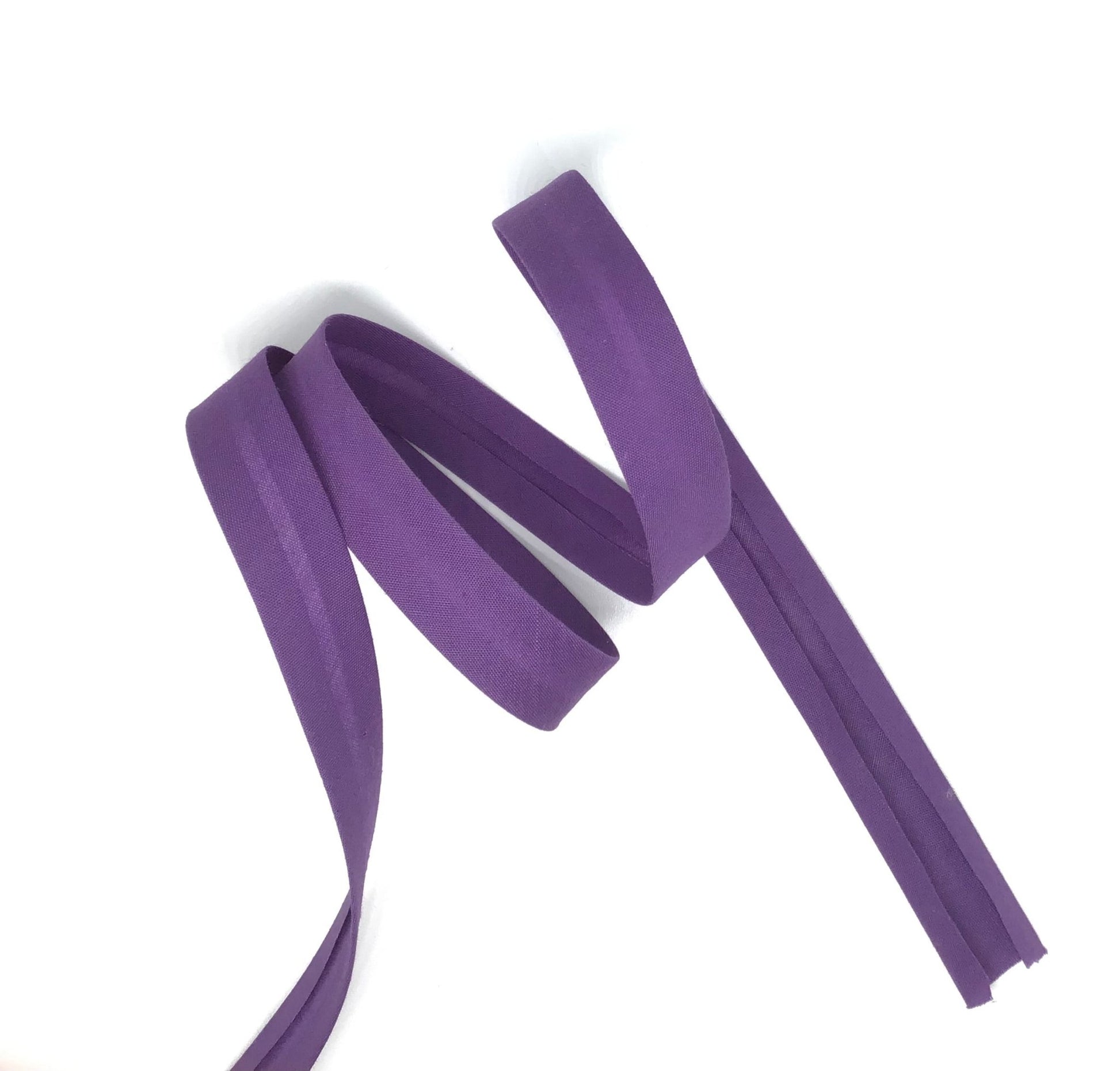16mm bias binding - Violet Elizabeth - Haberdashery