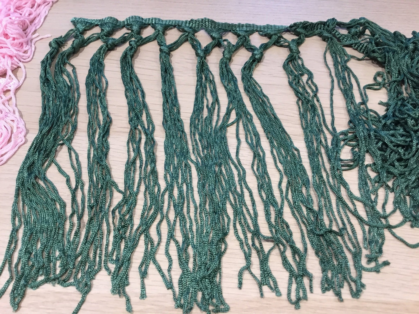 20cm knotted Fringe - Violet Elizabeth - Haberdashery