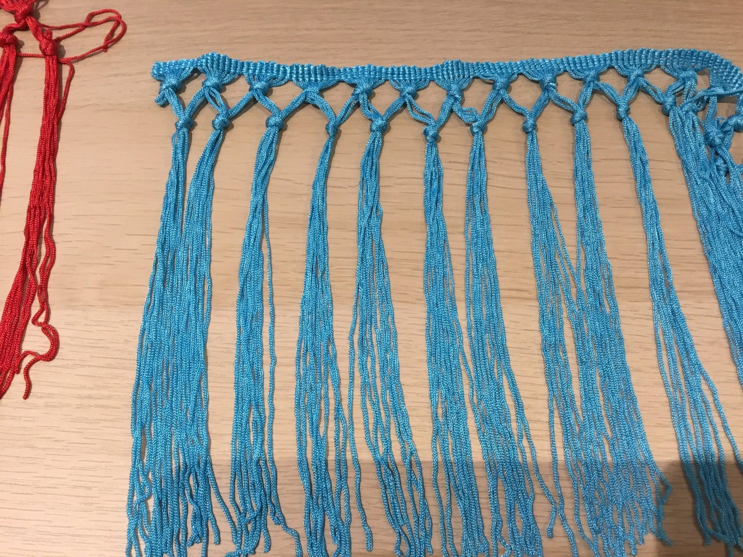 20cm knotted Fringe - Violet Elizabeth - Haberdashery