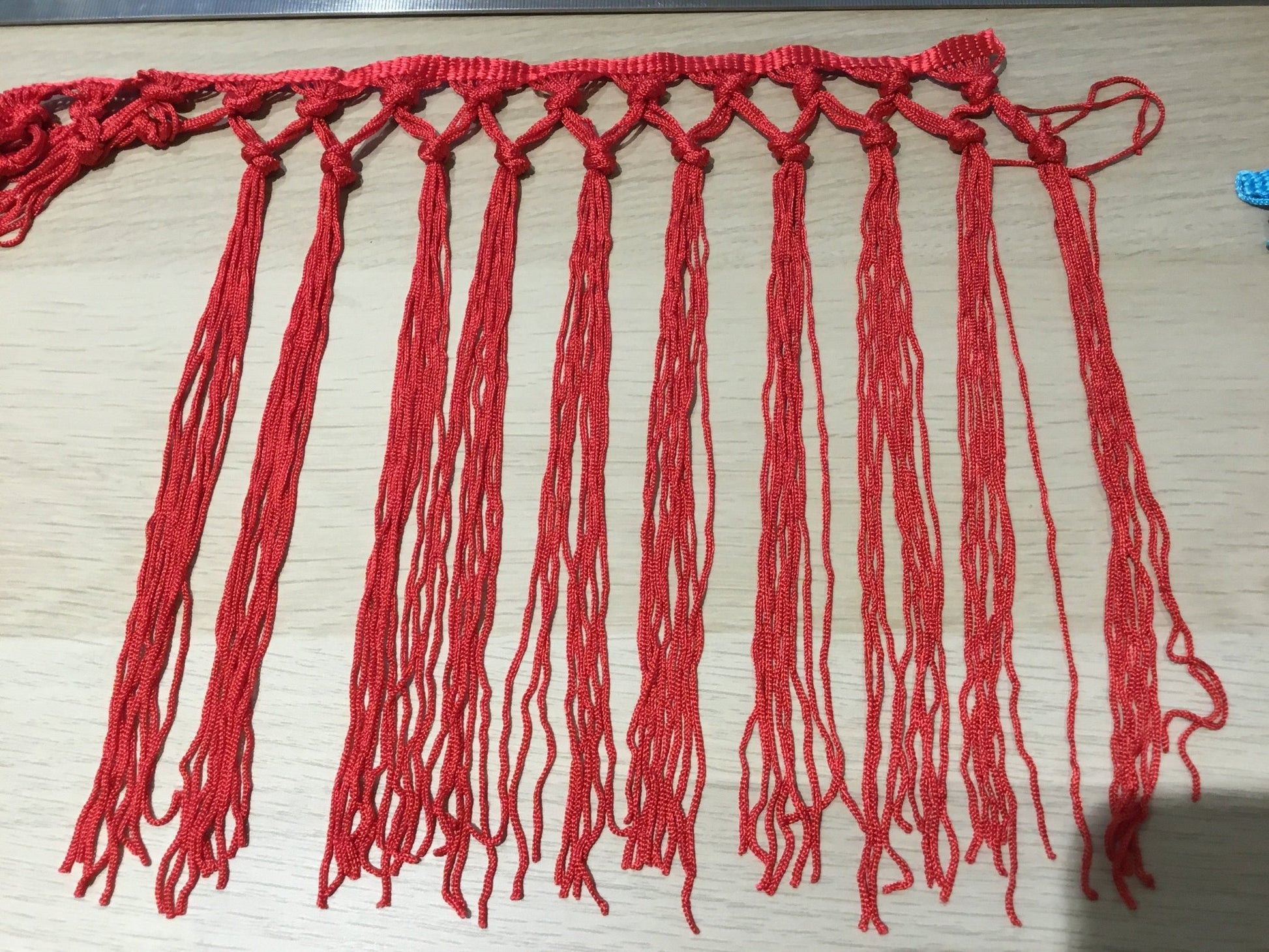 20cm knotted Fringe - Violet Elizabeth - Haberdashery
