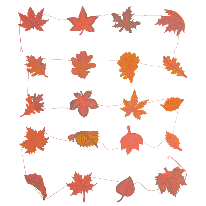 UK/EU: Autumn Leaves Sewn Garland