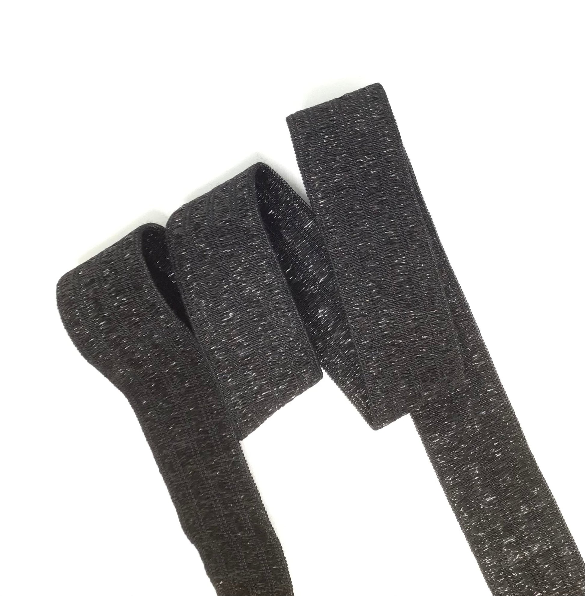 35mm elastic black for waistbands - Violet Elizabeth - Haberdashery