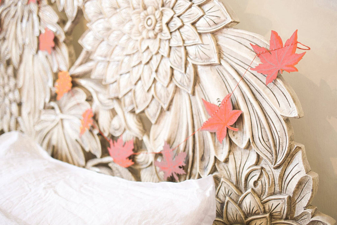 UK/EU: Autumn Leaves Sewn Garland