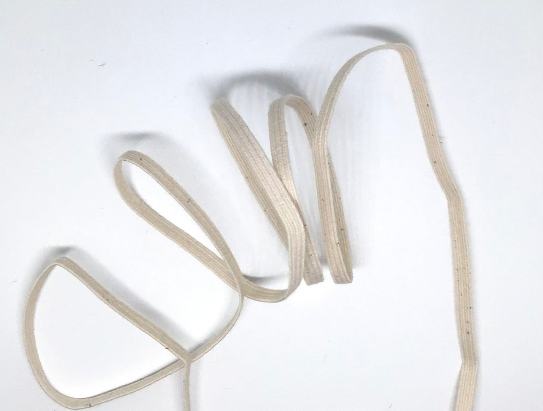 5mm bio elastic white - Violet Elizabeth - Haberdashery