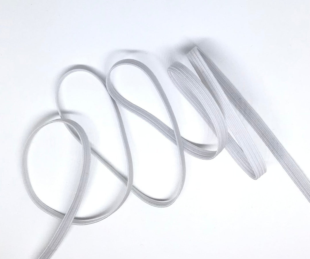 5mm elastic white - Violet Elizabeth - Haberdashery