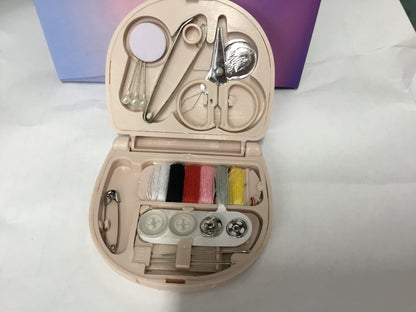 Compact travel sewing kit