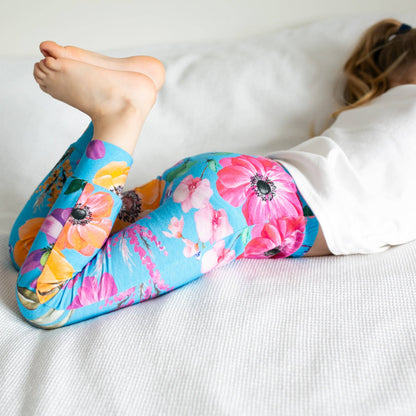 Summer Garden Leggings: 2-3 Y