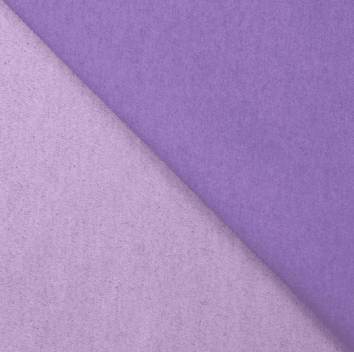 7oz Cotton Rich Denim Fabric | Violet Tulip - Violet Elizabeth - Haberdashery
