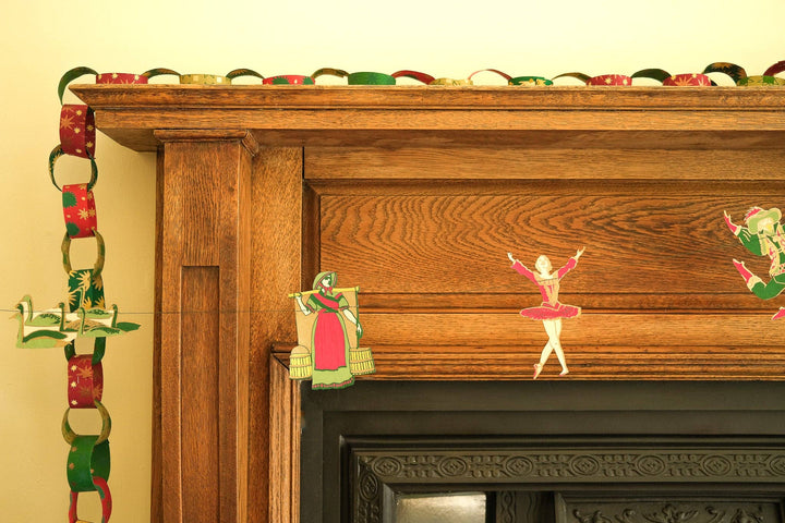 UK/EU: 12 Days of Christmas Sewn Garland