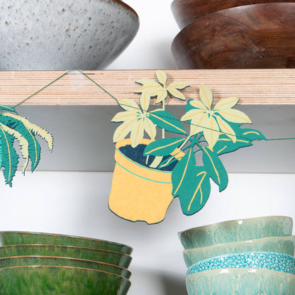 Houseplants Sewn Garland