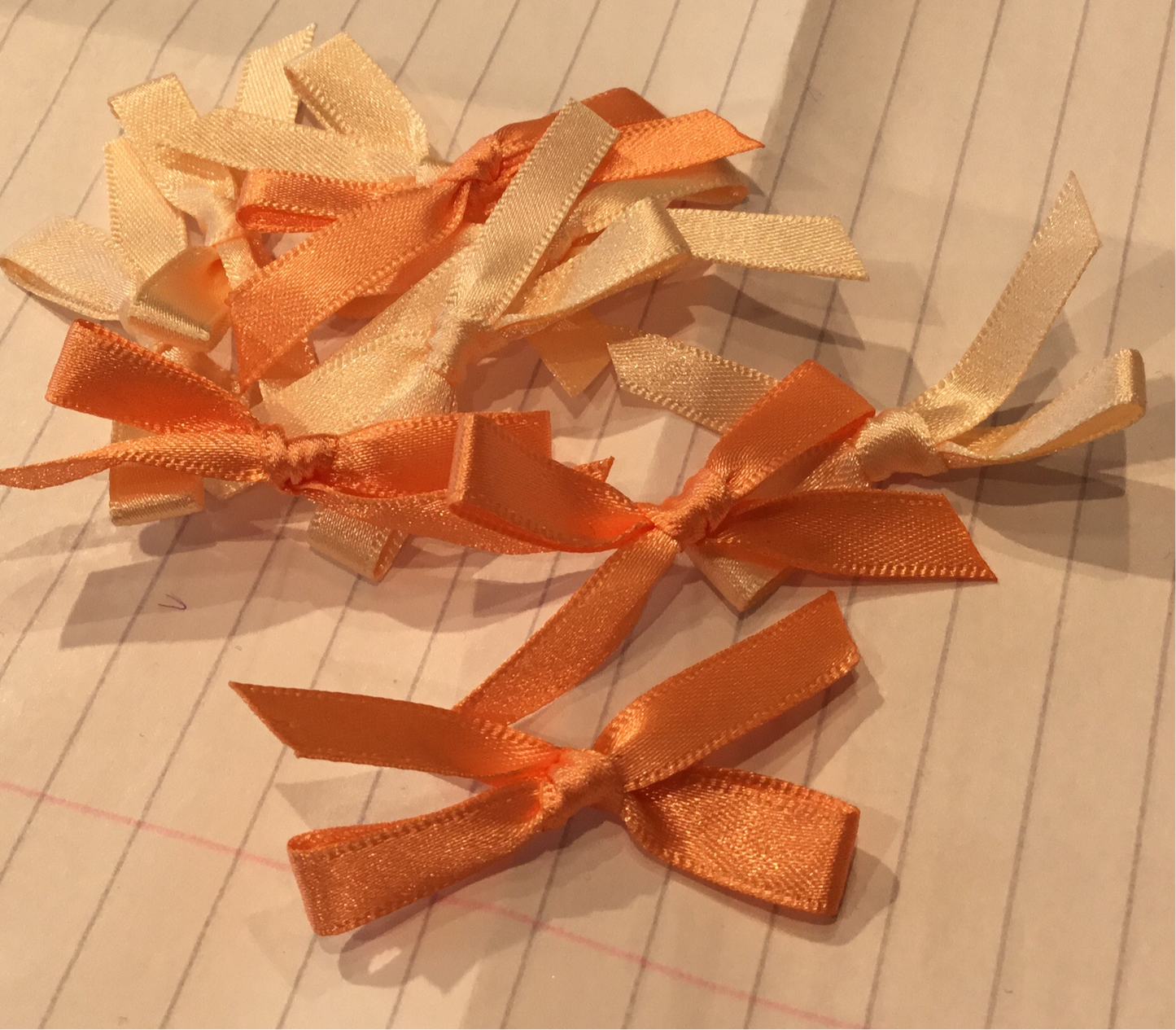 peaches & cream Bows