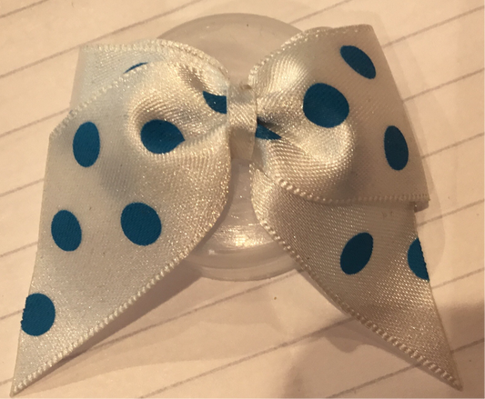 Large spotty bows