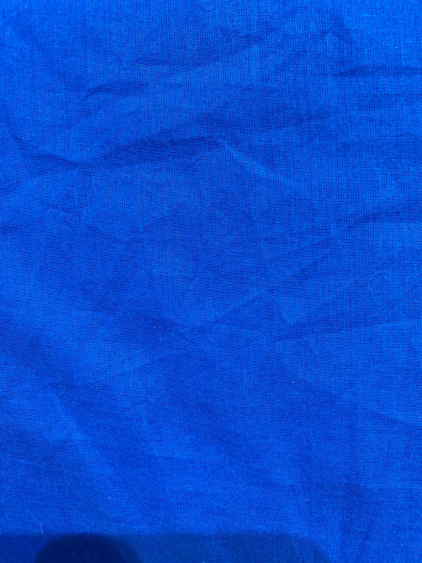 Blue Royal coloured Fabric 100% Cotton