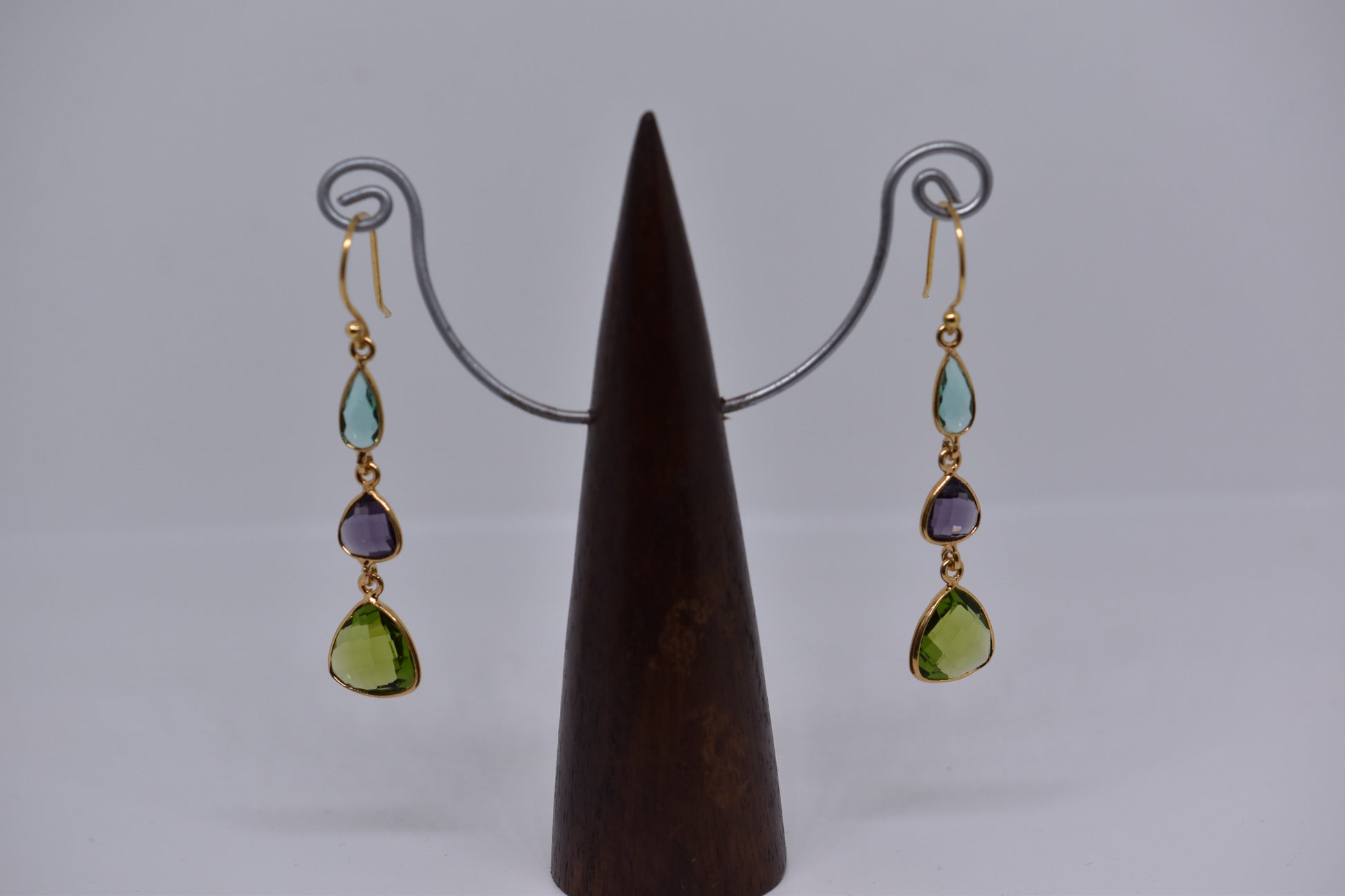 Triple Threat Earrings 2 - Violet Elizabeth