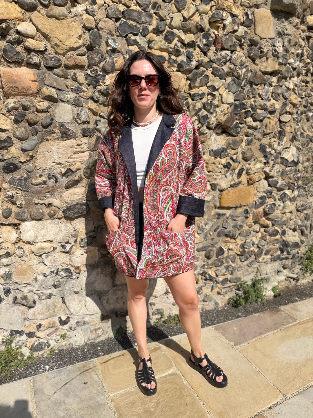 Bohemian Dreams Denim Jacket: Mid Length and Reversible