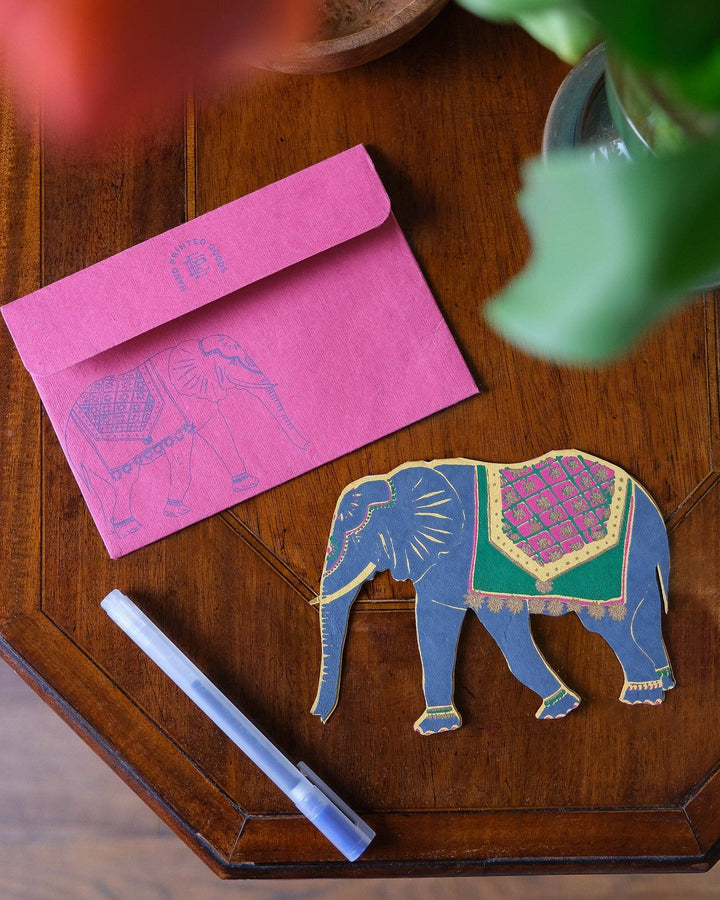 UK/EU: Elephant Greeting Card