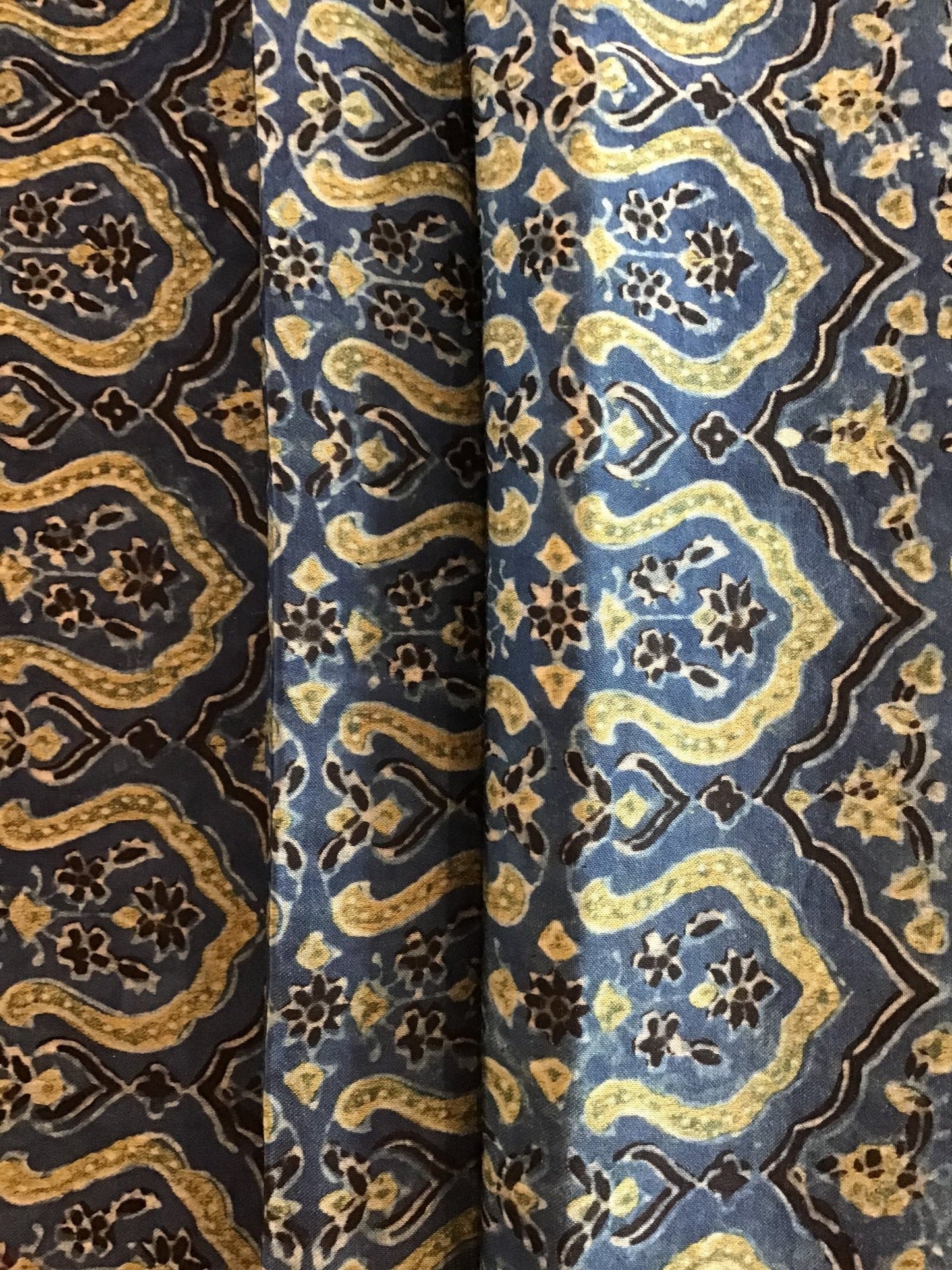 Ajarak Night Garden Mushru cotton/silk blend - Violet Elizabeth - Haberdashery