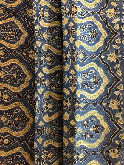 Ajarak Night Garden Mushru cotton/silk blend - Violet Elizabeth - Haberdashery
