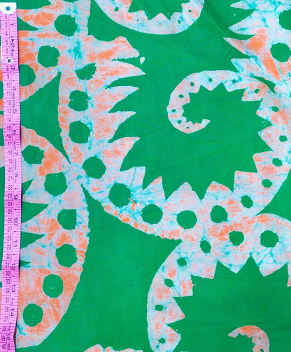 Alligator Tails Batik Fabric - Violet Elizabeth - Haberdashery