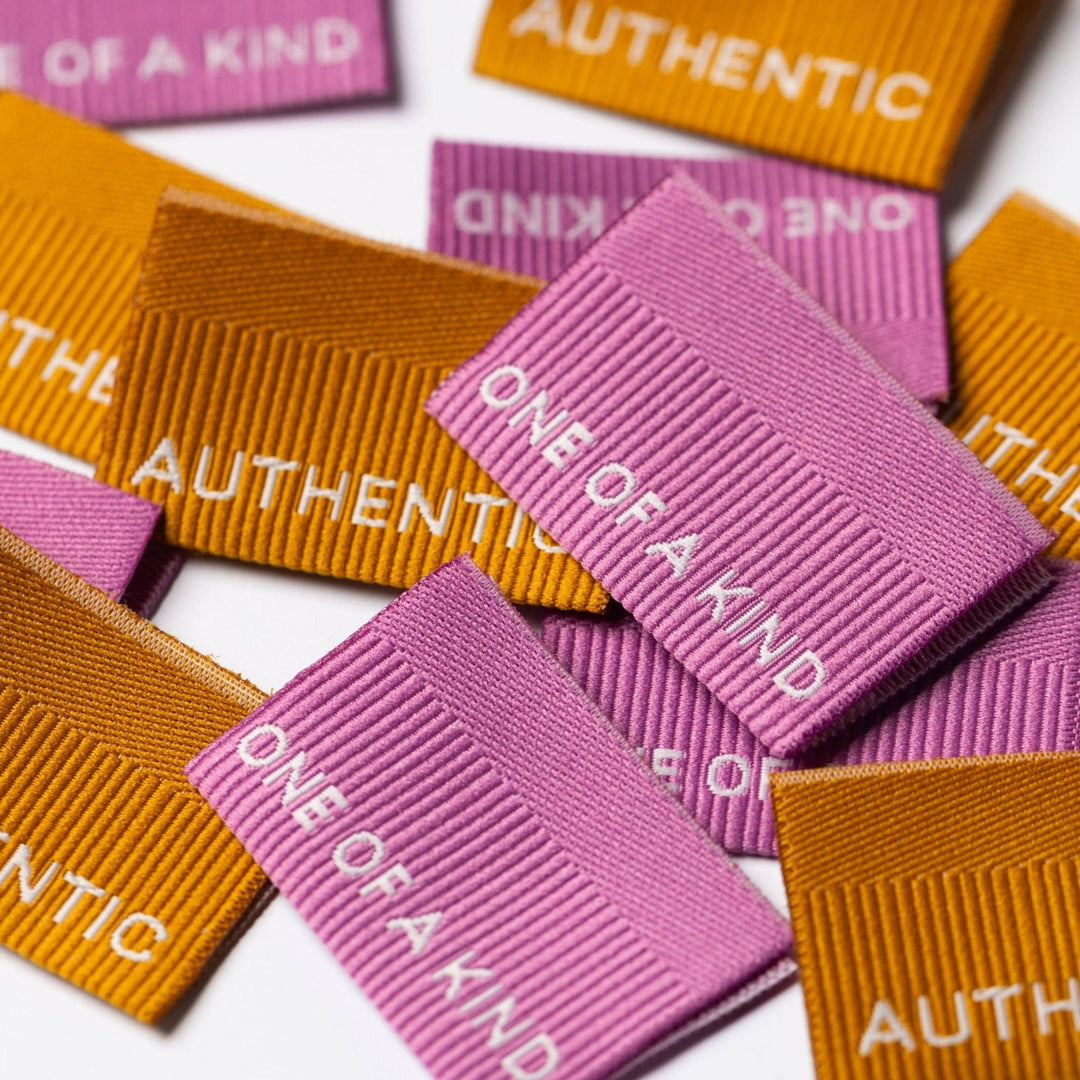AUTHENTIC / ONE OF A KIND - Sewing Labels Tags - Violet Elizabeth - Haberdashery