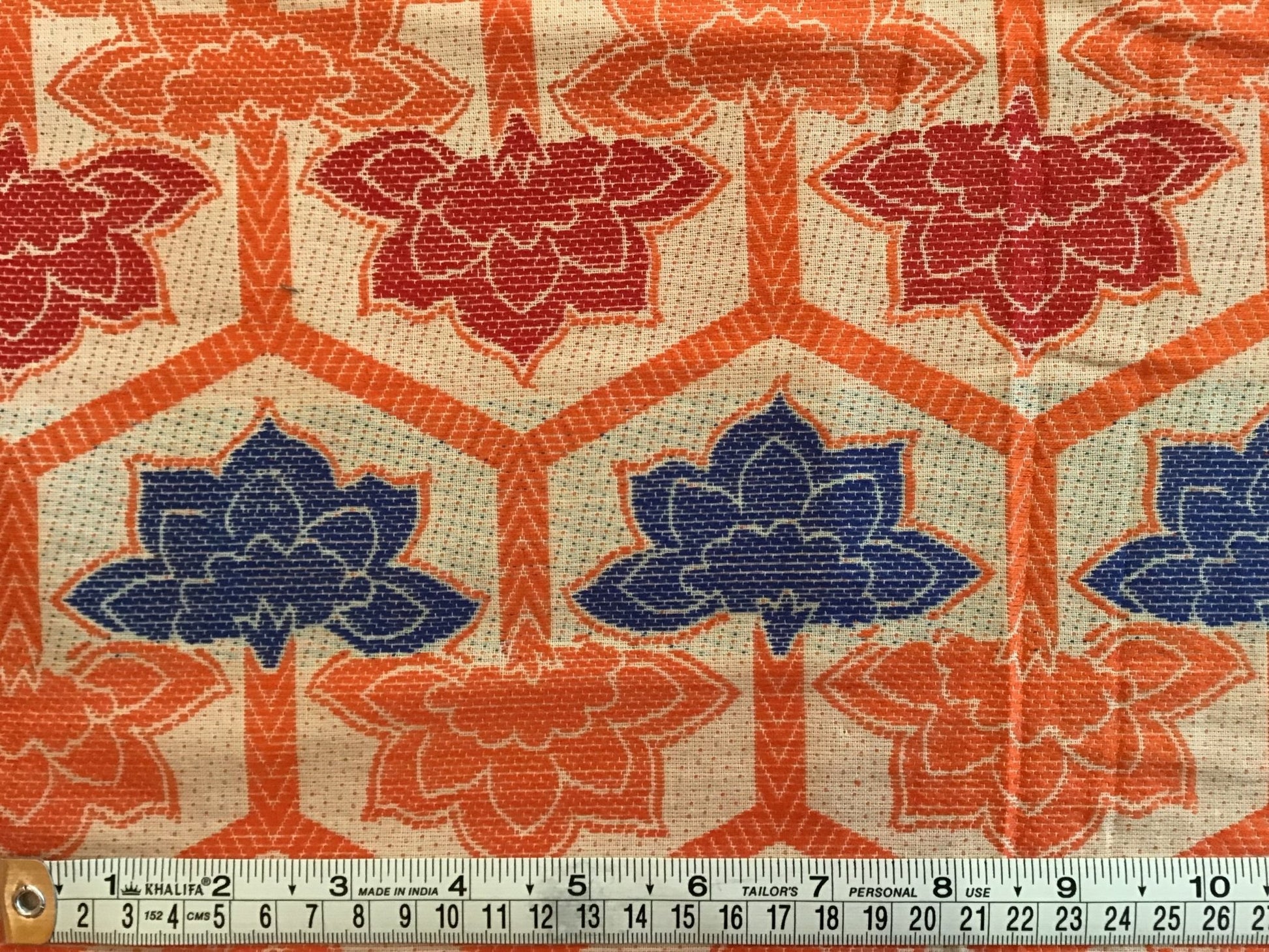 Autumn falls Handloom Fabric - Violet Elizabeth - Haberdashery
